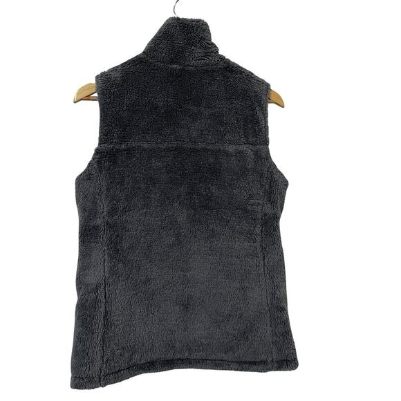 The North Face Womens Mossbud Reversible Sherpa Vest Size S Gray Outdoors - Picture 3 of 10